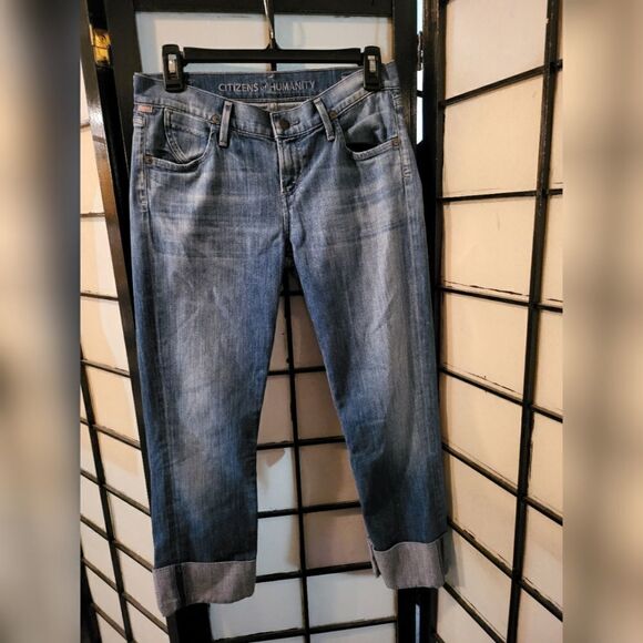 Citizens of Humanity Dani Cropped Straight Leg Jeans - Picture 3 of 9